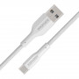 Кабель Promate xCord-AC200 USB - USB Type-C (M/M), 2 м, White (xcord-ac200.white)