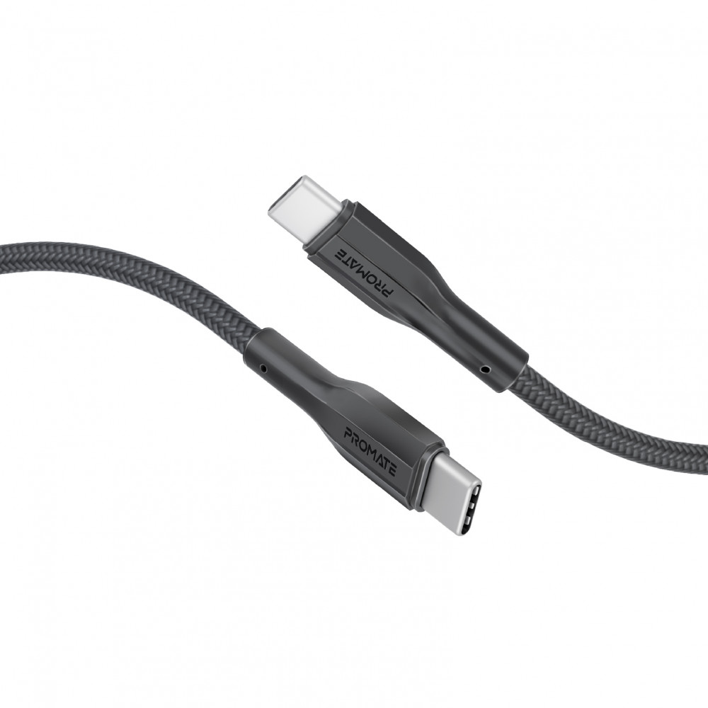 Кабель Promate xCord-CC200 USB Type-C - USB Type-C (M/M), 2 м, Black (xcord-cc200.black)