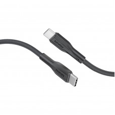 Кабель Promate xCord-CC200 USB Type-C - USB Type-C (M/M), 2 м, Black (xcord-cc200.black) Кабель Promate xCord-CC200 USB Type-C - USB Type-C (M/M), 2 м, Black (xcord-cc200.black)