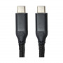 Кабель San Guan USB Type-C - USB Type-C (M/M) PD 60W, 3 м, Black (CA914104)