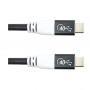 Кабель San Guan USB Type-C - USB Type-C (M/M) PD 100W, 40Gbps, 3 м Black (CA914135)