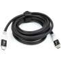 Кабель San Guan USB Type-C - USB Type-C (M/M) PD 100W, 40Gbps, 3 м Black (CA914135)