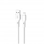 Кабель XO NB230 USB - Lightning (M/M), 2.4 A, 1 м, White (NB230-AI.white)
