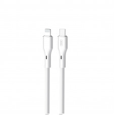 Кабель XO USB Type-C - Lightning (M/M), 3А, 27W, 1 м, White (NB-Q231A-CI.white)