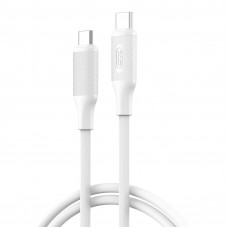 Кабель XO USB Type-C - USB Type-C (M/M), 3А, 60W, 1.2 м, White (NB-Q265B-CC.white) Кабель XO USB Type-C - USB Type-C (M/M), 3А, 60W, 1.2 м, White (NB-Q265B-CC.white)