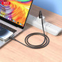 Кабель XO USB Type-C - USB Type-C (M/M), 3А, 60W, 1.2 м, Black (NB-Q265B-CC.black)