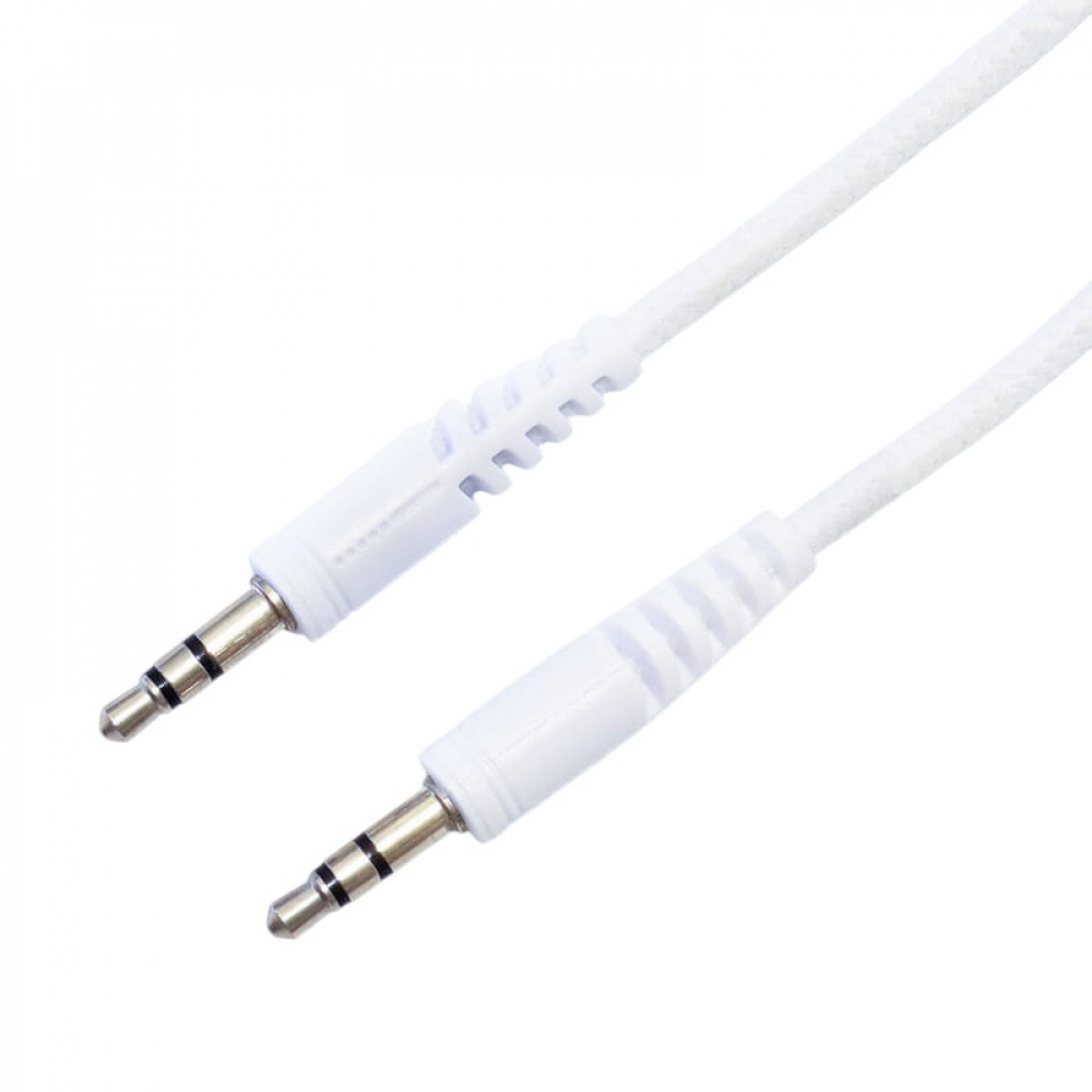 Кабель Xqisit Audio Cable 3.5 мм - 3.5 мм (M/M), 1.2 м, White (4029948026954)