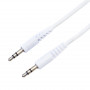 Кабель Xqisit Audio Cable 3.5 мм - 3.5 мм (M/M), 1.2 м, White (4029948026954)