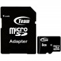 Карта пам`ятi MicroSDHC 8GB Class 10 Team + SD-adapter (TUSDH8GCL1003)-
