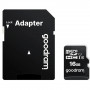 Карта пам`яті MicroSDHC 16GB UHS-I Class 10 Goodram + SD-adapter (M1AA-0160R12)