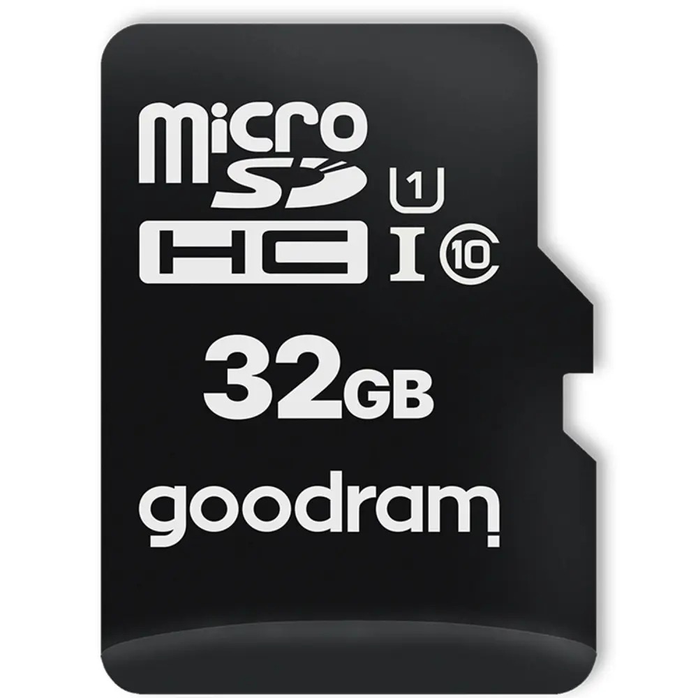 Карта пам`ятi MicroSDHC 32GB UHS-I Class 10 Goodram + SD-adapter + OTG Card reader (M1A4-0320R12)