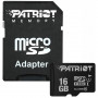 Карта пам`ятi MicroSDHC 16GB UHS-I Class 10 Patriot LX + SD-adapter (PSF16GMCSDHC10)