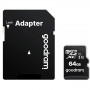 Карта пам`ятi MicroSDXC 64GB UHS-I Class 10 Goodram + SD-adapter (M1AA-0640R12)