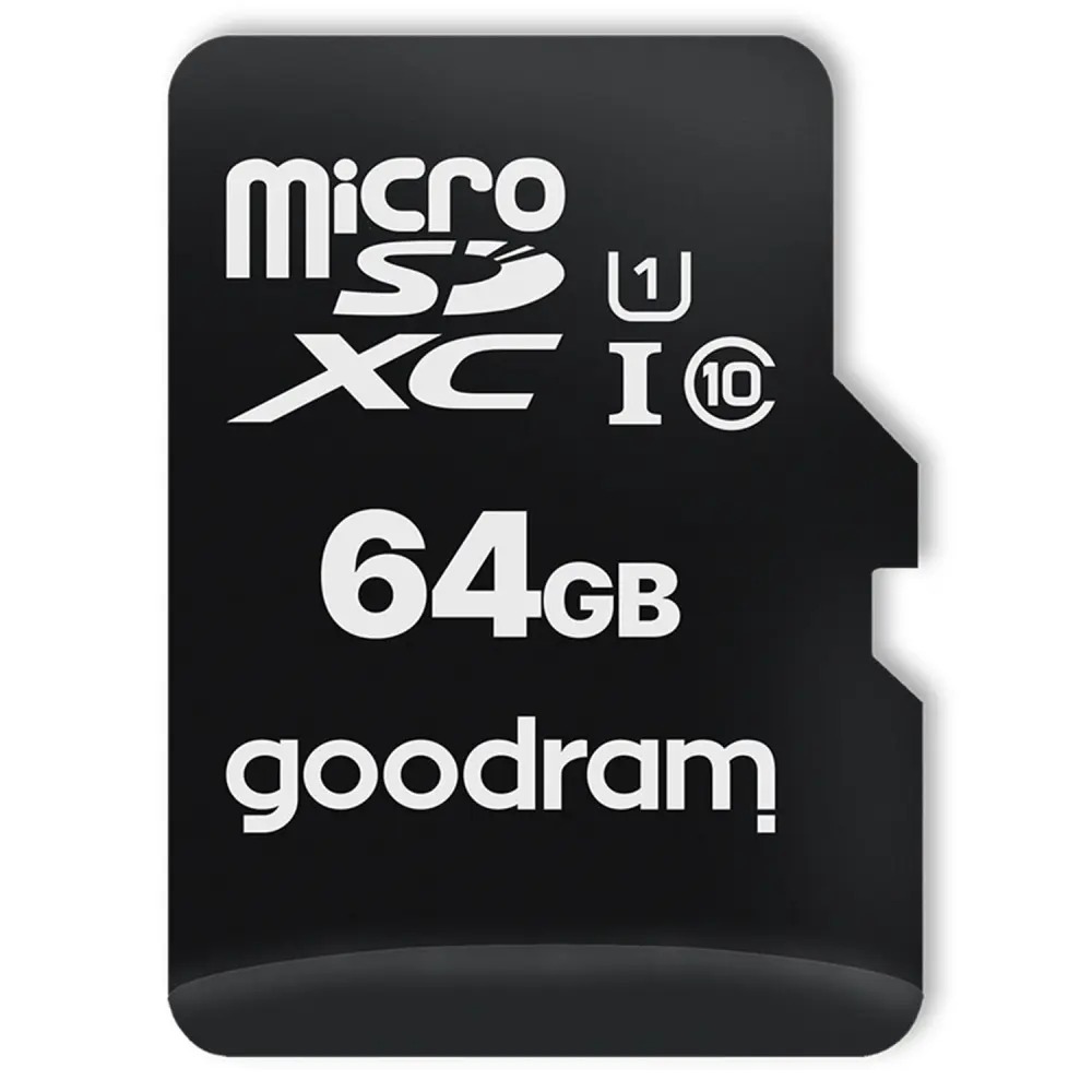 Карта пам`ятi MicroSDXC 64GB UHS-I Class 10 Goodram + SD-adapter + OTG Card reader (M1A4-0640R12)