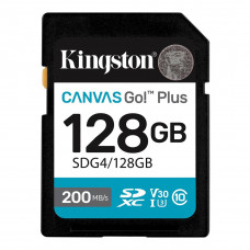 Карта пам`ятi SDXC 128GB UHS-I/U3 Class 10 Kingston Canvas Go! Plus R200/W200MB/s (SDG4/128GB) Карта пам`ятi SDXC 128GB UHS-I/U3 Class 10 Kingston Canvas Go! Plus R200/W200MB/s (SDG4/128GB)