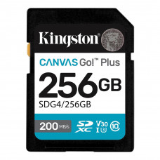 Карта пам`ятi SDXC 256GB UHS-I/U3 Class 10 Kingston Canvas Go! Plus R200/W160MB/s (SDG4/256GB) Карта пам`ятi SDXC 256GB UHS-I/U3 Class 10 Kingston Canvas Go! Plus R200/W160MB/s (SDG4/256GB)