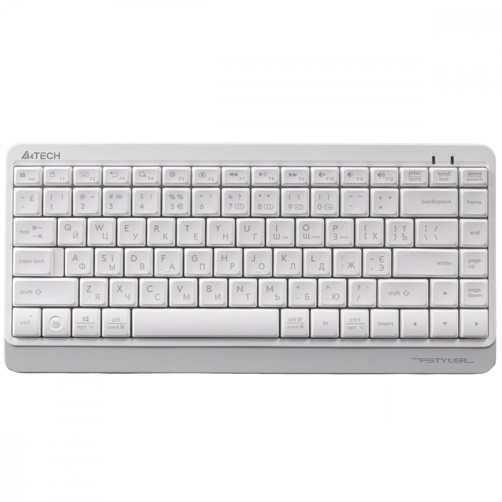 Клавіатура A4Tech FBK11 White USB