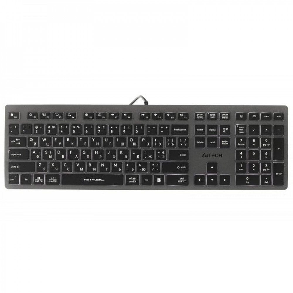 Клавіатура A4Tech Fstyler FX60 White Neon backlit