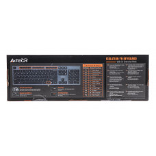 Клавiатура A4Tech KV-300H Grey/Black