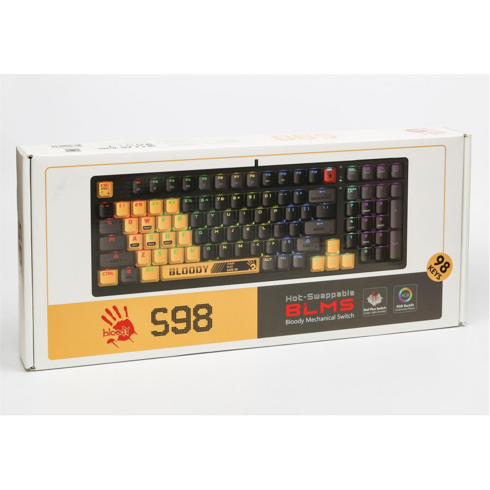 Клавіатура Bloody S98 Sports Lime