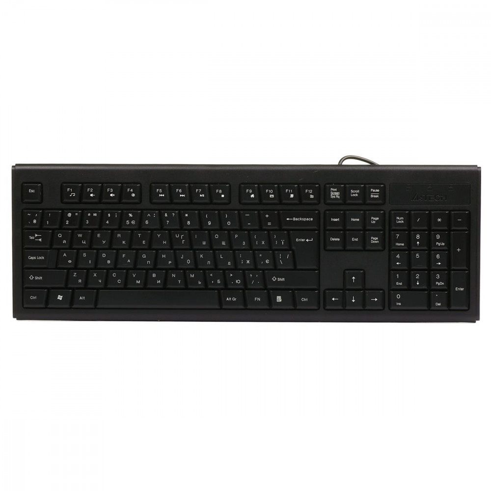 Клавiатура A4tech KRS-83 Black
