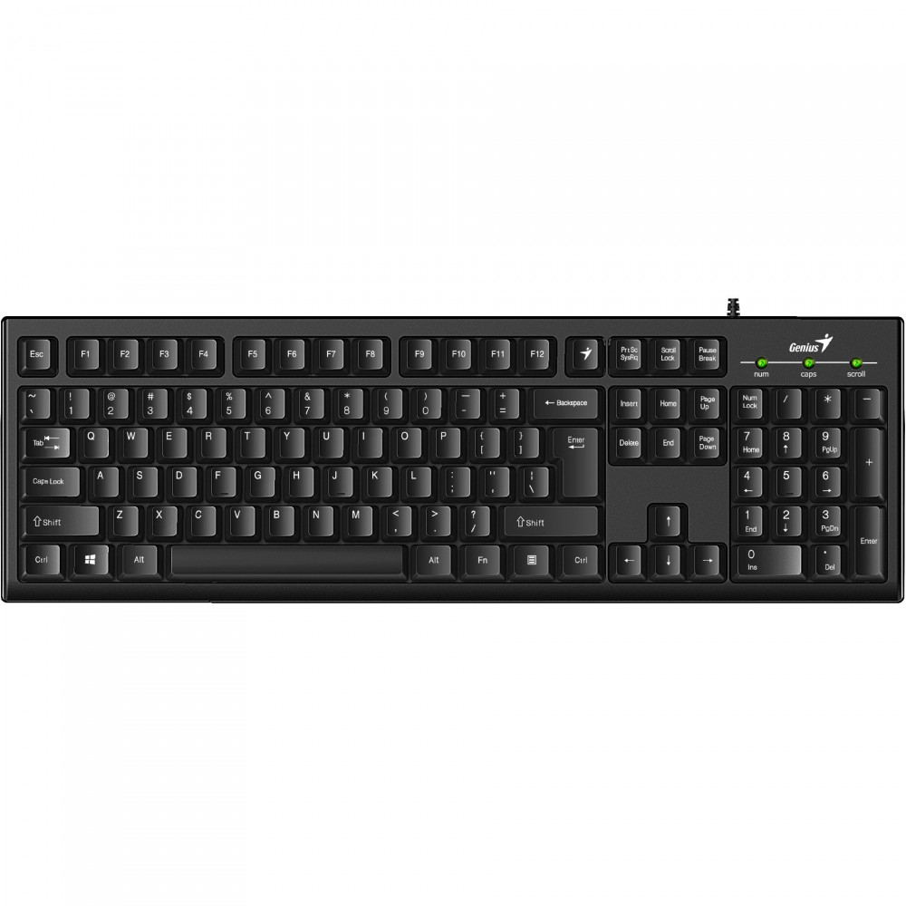 Клавiатура Genius Smart KB-100 Ukr Black (31300005410)