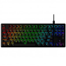 Клавіатура HyperX Alloy Origins Core PBT Aqua RGB Black (639N9AA) 