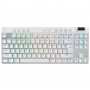 Клавiатура бездротова Logitech G PRO X TKL Lightspeed White Tactile (920-012148)