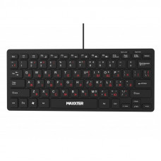 Клавiатура Maxxter KBM-C01B-UA Black