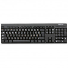 Клавіатура REAL-EL Standard 502 Ukr Black