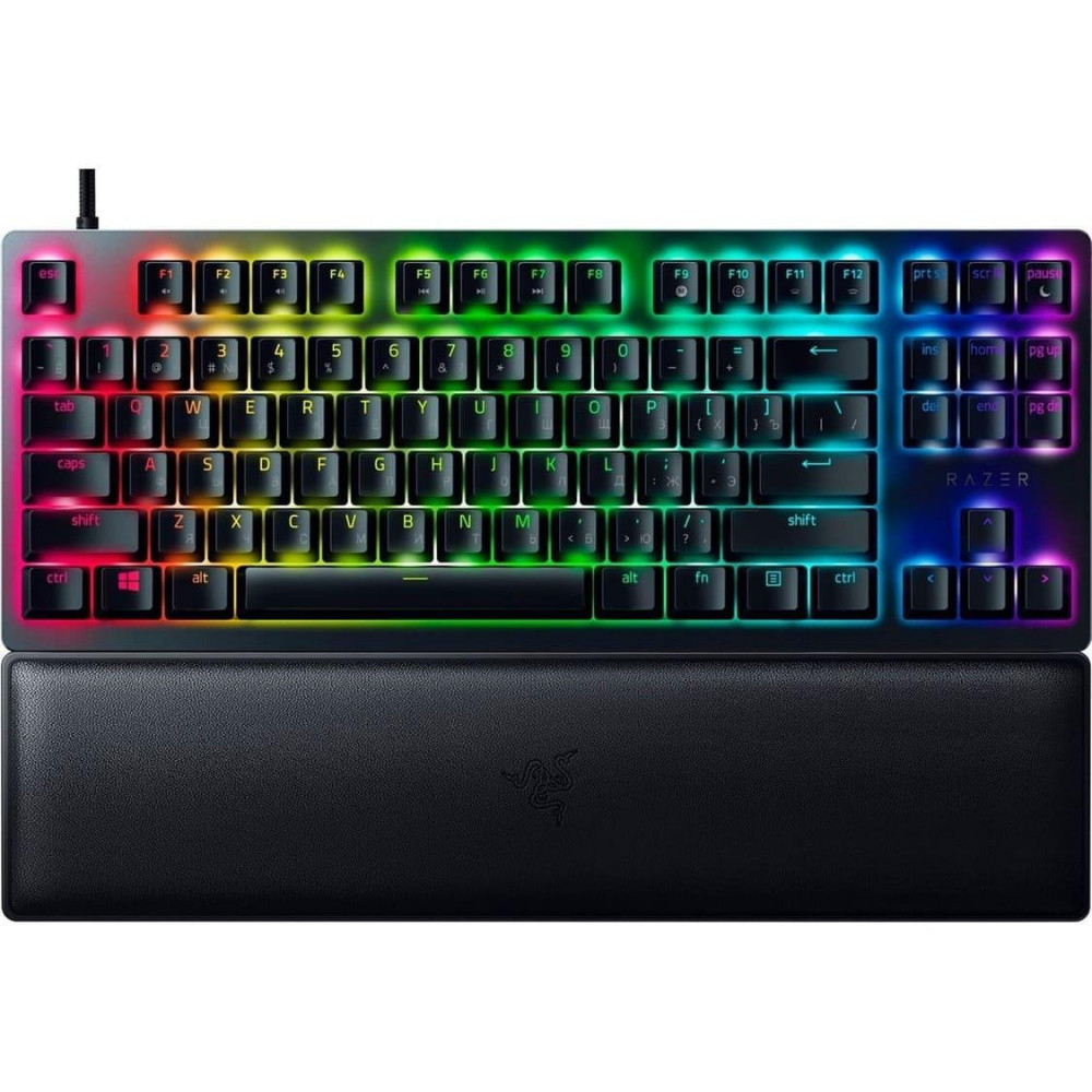 Клавіатура Razer Huntsman V2 TKL Purple Switch Black (RZ03-03941400-R3R1)