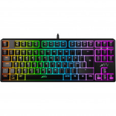 Клавіатура Xtrfy K4 TKL RGB Kailh Red UA Black (XG-K4-RGB-TKL-R-UKR) USB