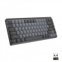 Клавiатура бездротова Logitech MX Mechanical Mini Bluetooth Illuminated Graphite (920-010782)