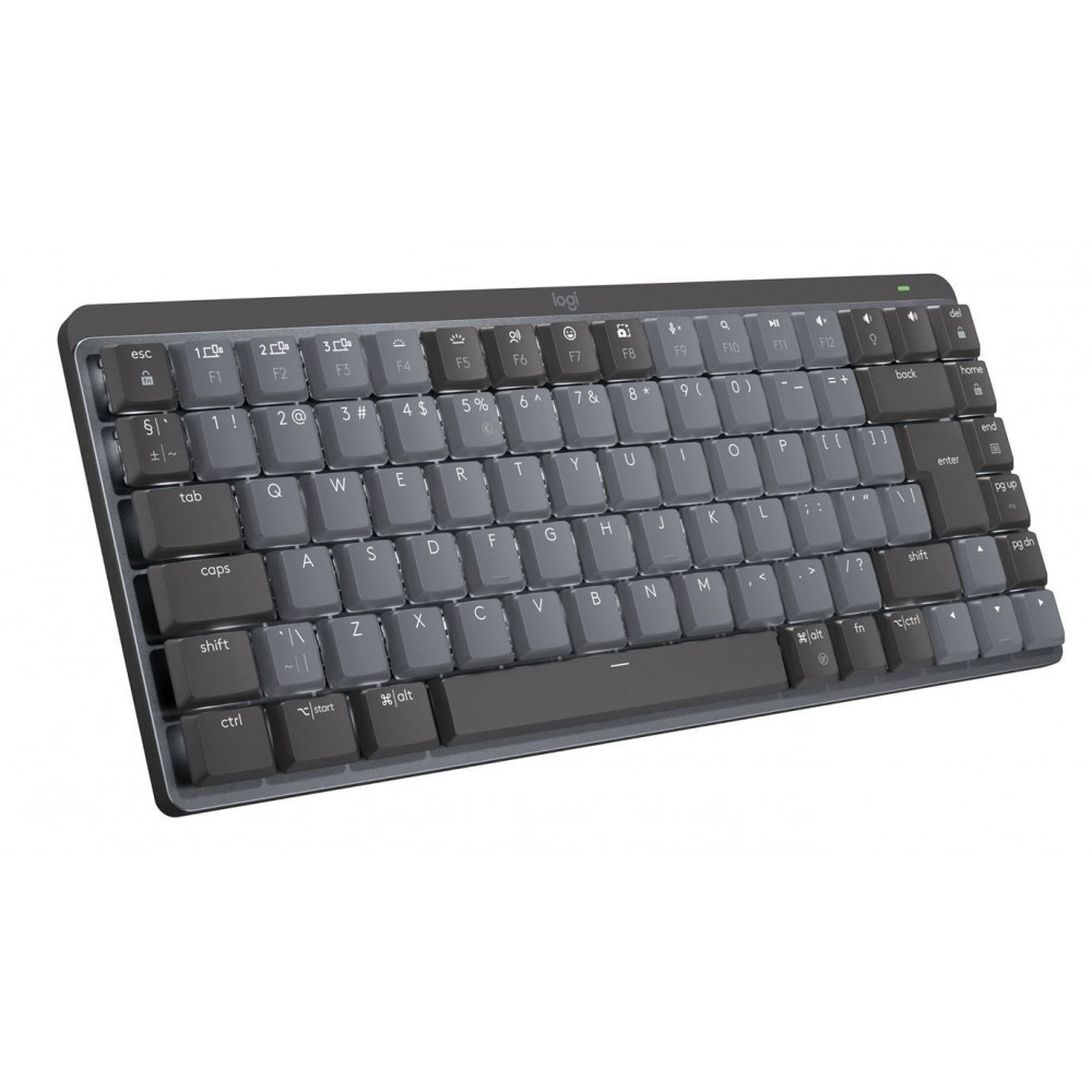 Клавiатура бездротова Logitech MX Mechanical Mini Bluetooth Illuminated Graphite (920-010782)