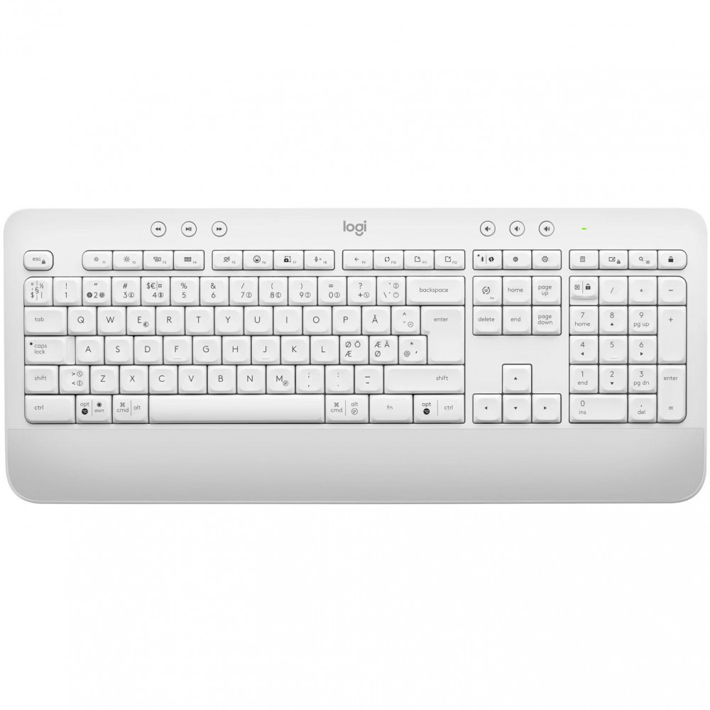 Клавiатура бездротова Logitech Signature K650 US OffWhite USB (920-010977)