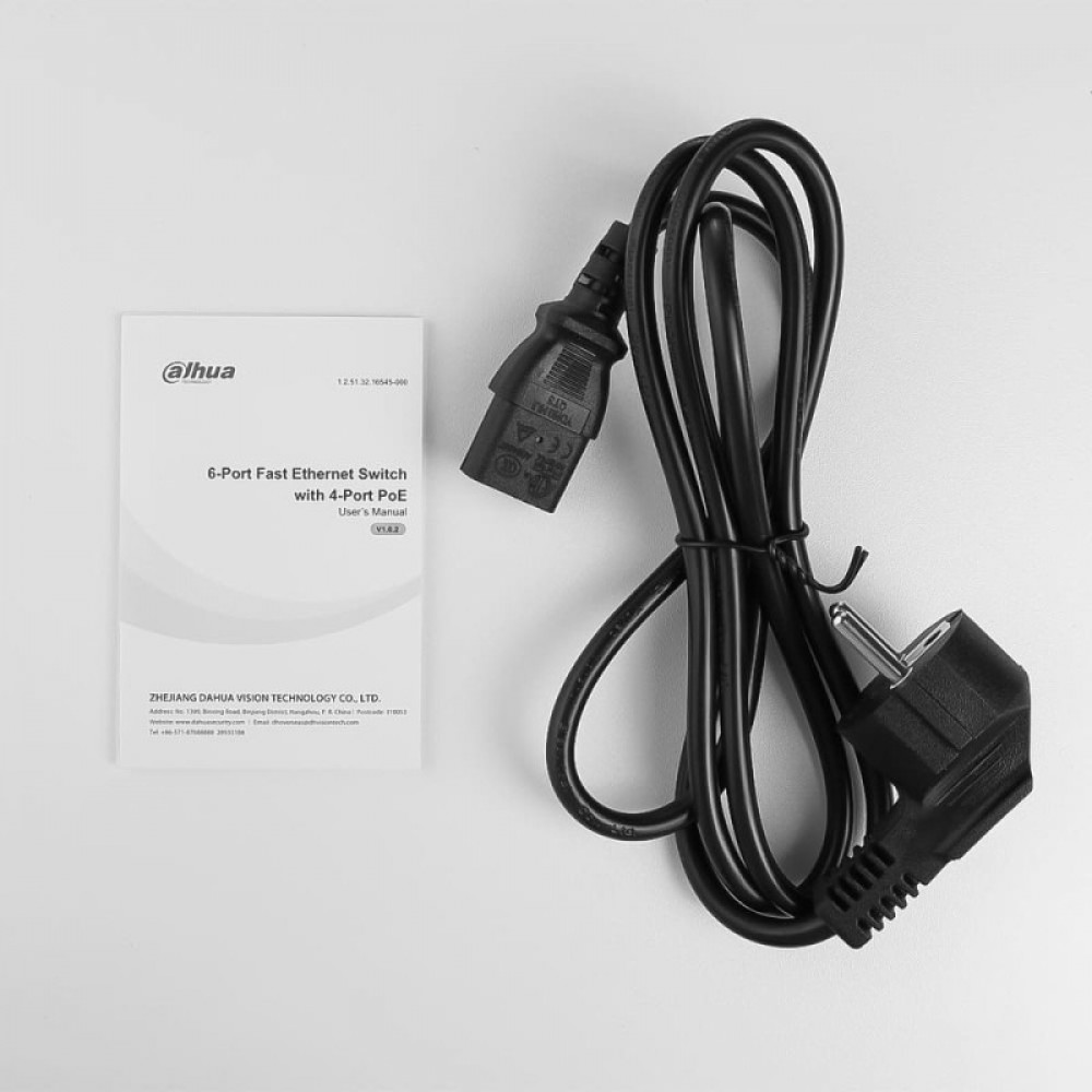 Комутатор Dahua DH-PFS3006-4ET-36