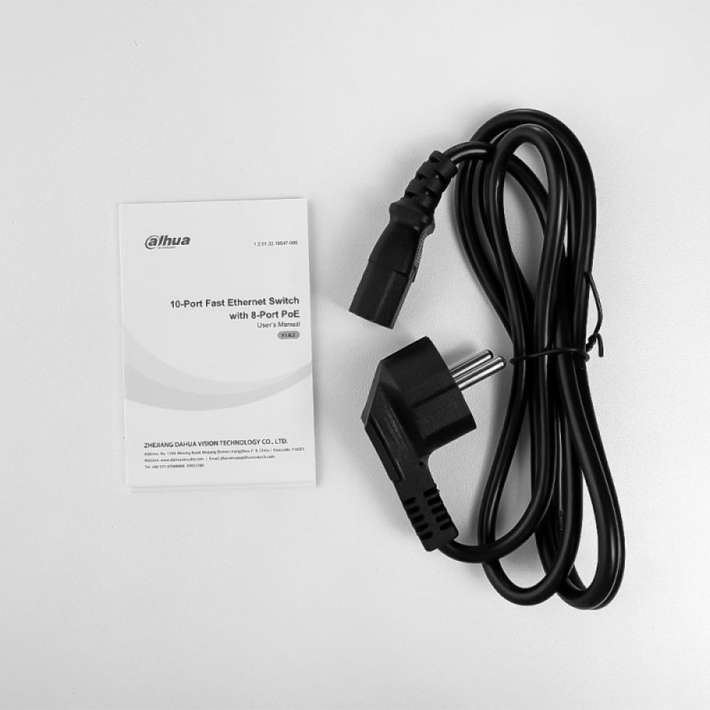 Комутатор Dahua DH-PFS3010-8ET-65