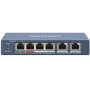 Комутатор Hikvision DS-3E0106HP-E