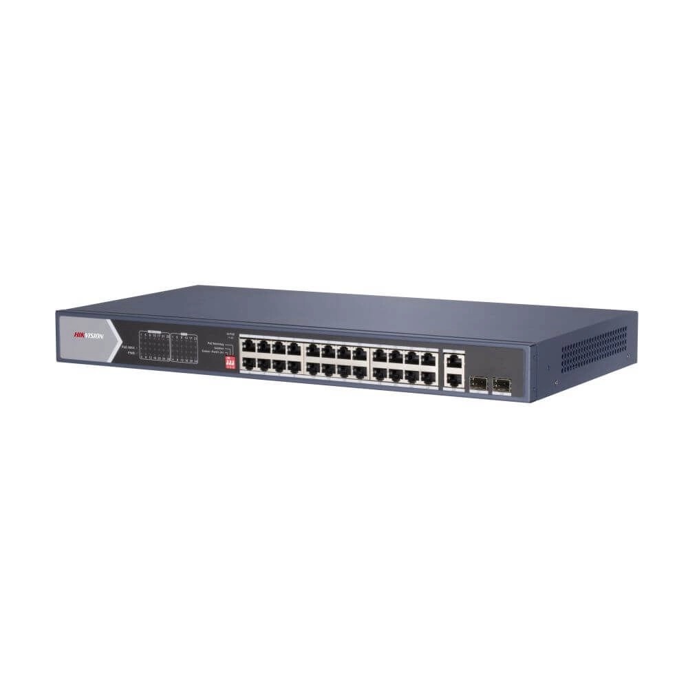 Комутатор Hikvision DS-3E0528HP-E