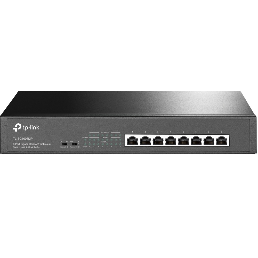Комутатор TP-Link TL-SG1008MP