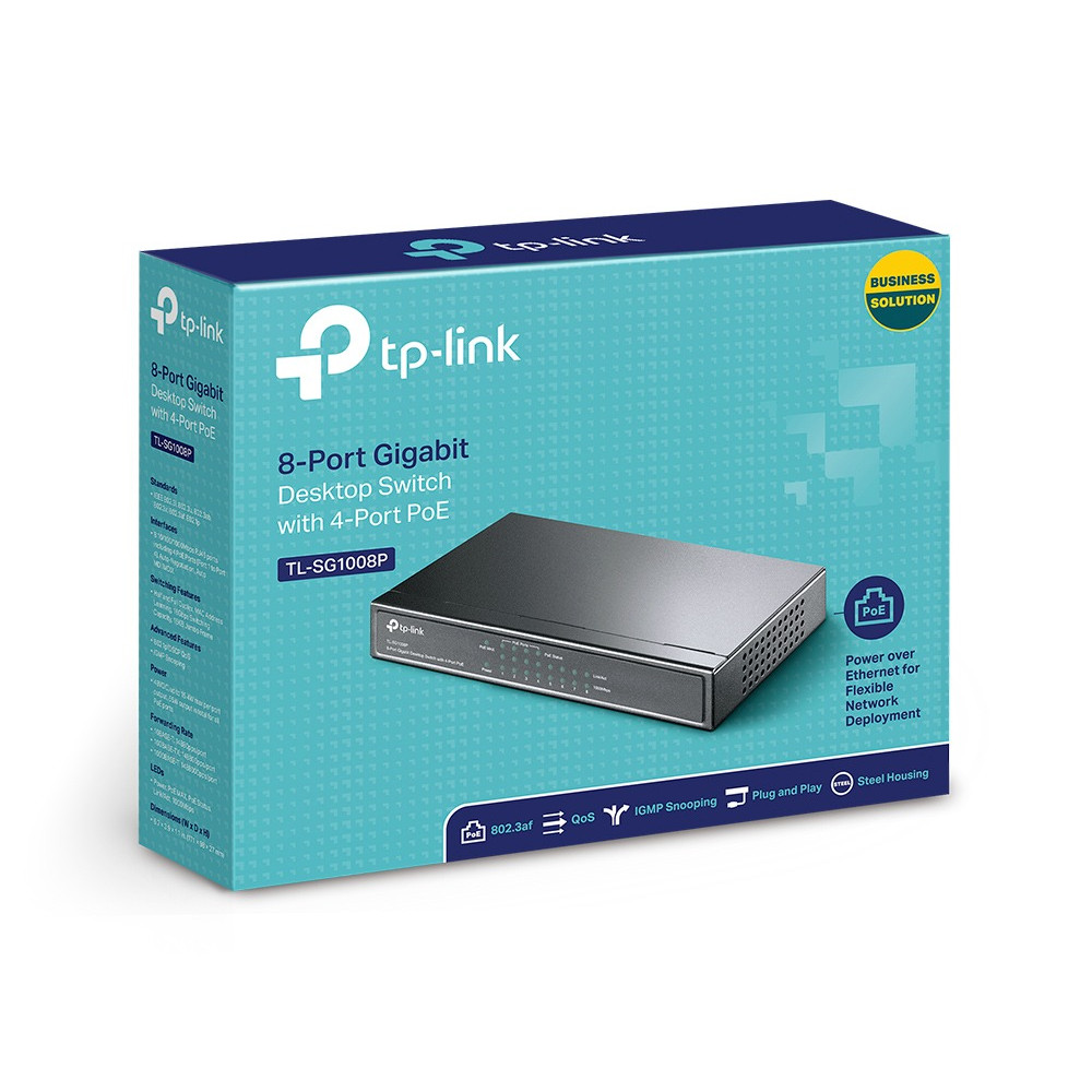 Комутатор TP-Link TL-SG1008P