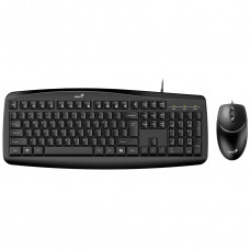 Комплект (клавіатура, миша) Genius KM-200 Ukr Black (31330003410) Комплект (клавіатура, миша) Genius KM-200 Ukr Black (31330003410)