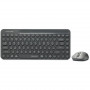 Комплект (клавіатура, миша) бездротовий A4Tech Fstyler FG3200 Air Grey