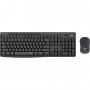 Комплект (клавiатура, миша) бездротовий Logitech MK295 Combo Black (920-009800)