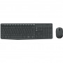 Комплект (клавіатура, миша) бездротовий Logitech MK235 ENG/UKR Grey (920-007931)