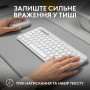 Комплект (клавіатура, миша) бездротовий Logitech Pebble 2 Combo White (920-012240)