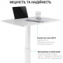 Комп`ютерний стіл OfficePro ODM380W Комп`ютерний стіл OfficePro ODM380W