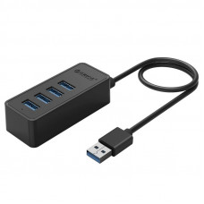 USB-хаб Orico W5P-U3-100-BK-PR 4 ports Black (CA911264)