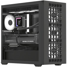 Корпус AeroCool D302A-G-BK-v1 (ACCS-DS04043.11) Black без БЖ