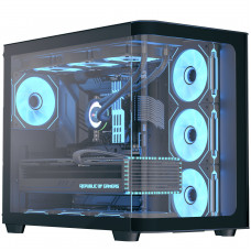 Корпус AeroCool P500C-G-BK-v1 (ACCM-PN01043.11) Black без БЖ